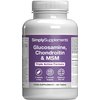 Simply Supplements Réduction de 25 % sur la glucosaminechondroïtinemsm Format petit