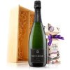 Real Food Hub Enjoy 11% Discount on Champagne and Chocolates in a Wooden Gift Box