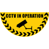 ESE Direct Enjoy 30% Discount on CCTV In Operation Half Circle Floor Markers