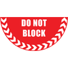 ESE Direct Get 30% Discount on Half Circle Graphic Floor Marker Dont Block