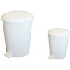 ESE Direct 40L White Plastic Pedal Bin