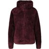 Gigasport MERU Veste polaire à capuche Roxburgh pour femmes rouge foncé L