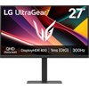 Réduction de 38 % sur le moniteur gaming LG 27 QHD 2560 x 1440