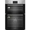 Sonic Direct Indesit DII10DIX Built In Electric Double Oven in Stainless Steel