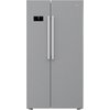 Sonic Direct Hotpoint HPG26592XP4 American Fridge Freezer in Silver Frost Free