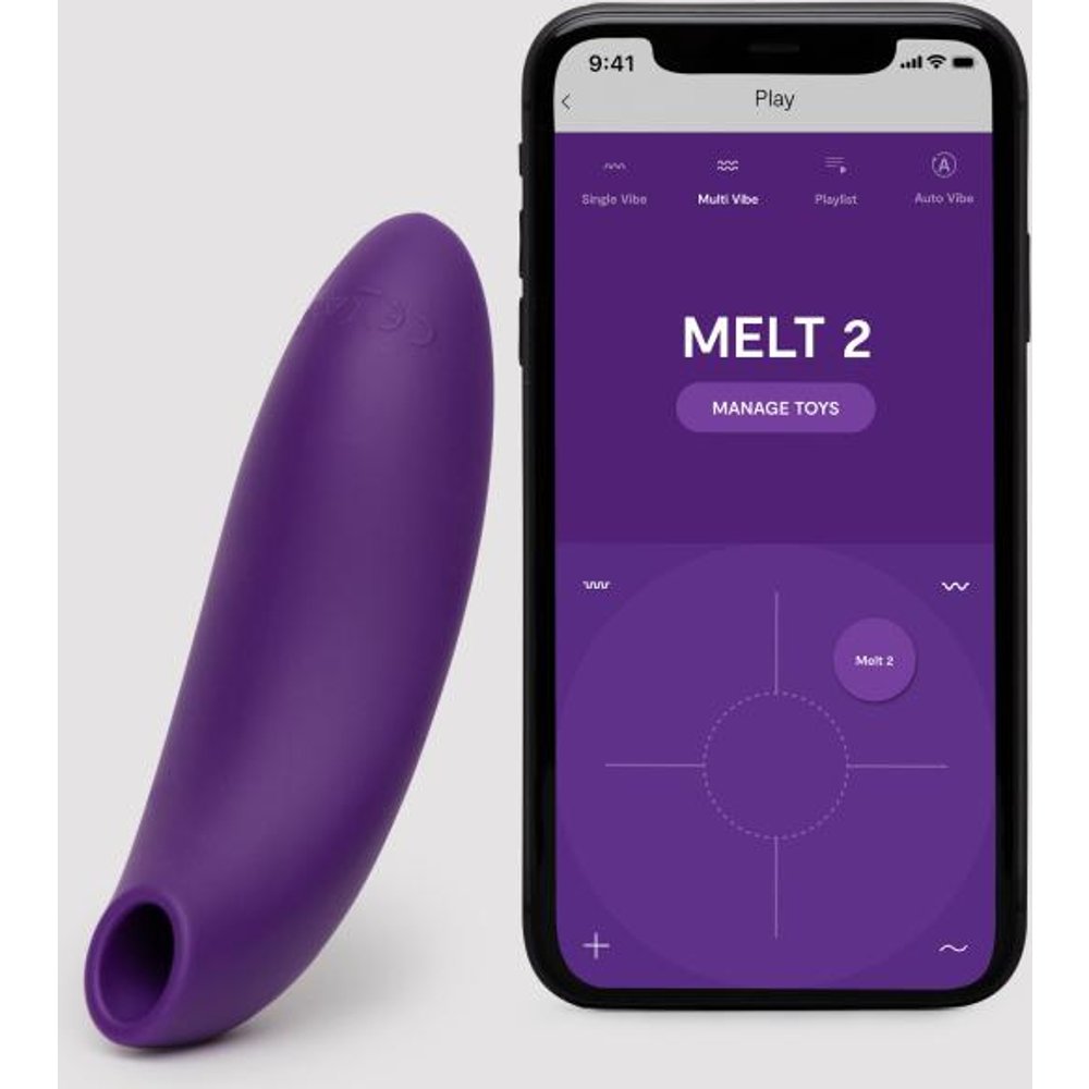 We-Vibe - Melt 2 Stimulateur Clitoridien Connecté par Application - Violet