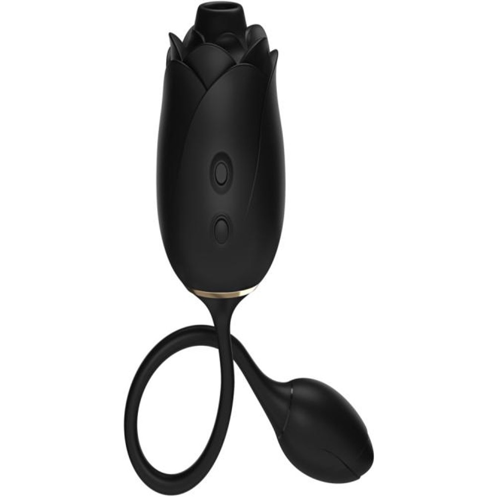 Fifty Shades of Grey - Blushing Rose Vibration et Succion Point G - Noir
