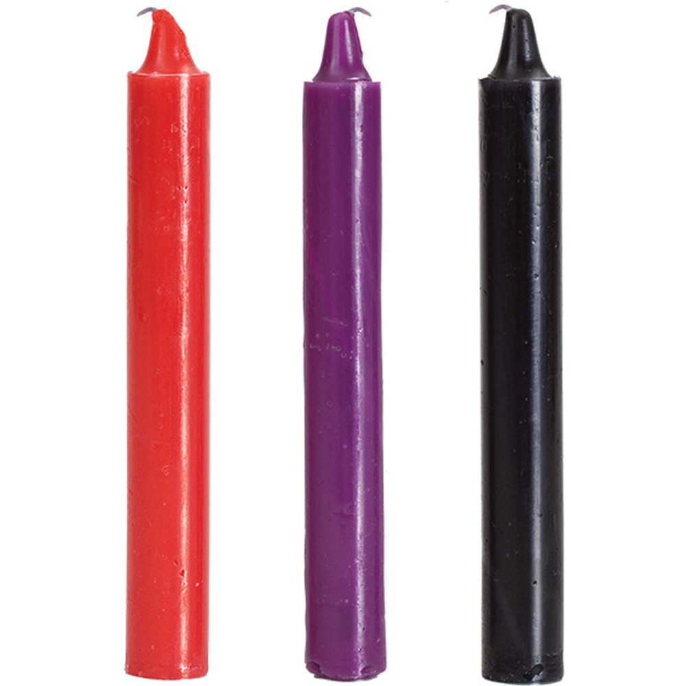 Bougies à gouttes japonaises - Pack de 3