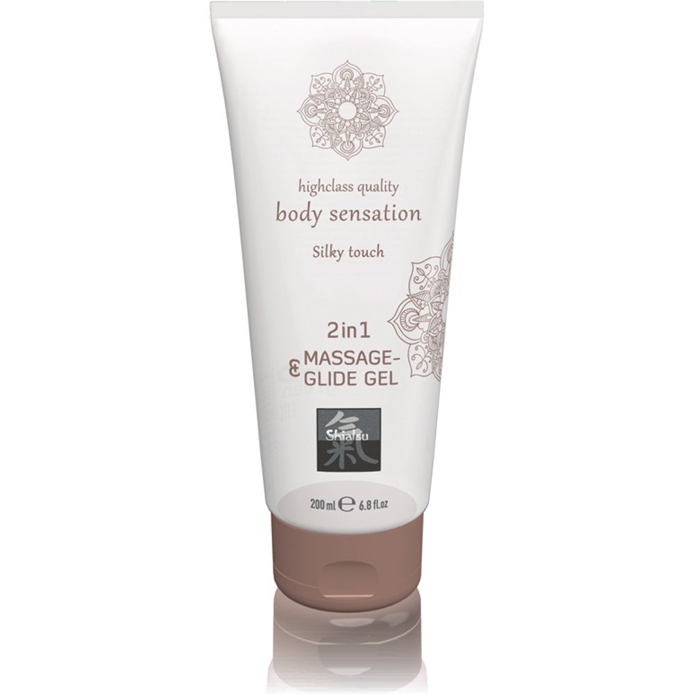 Gel de massage et glisse 2 en 1 - Toucher soyeux