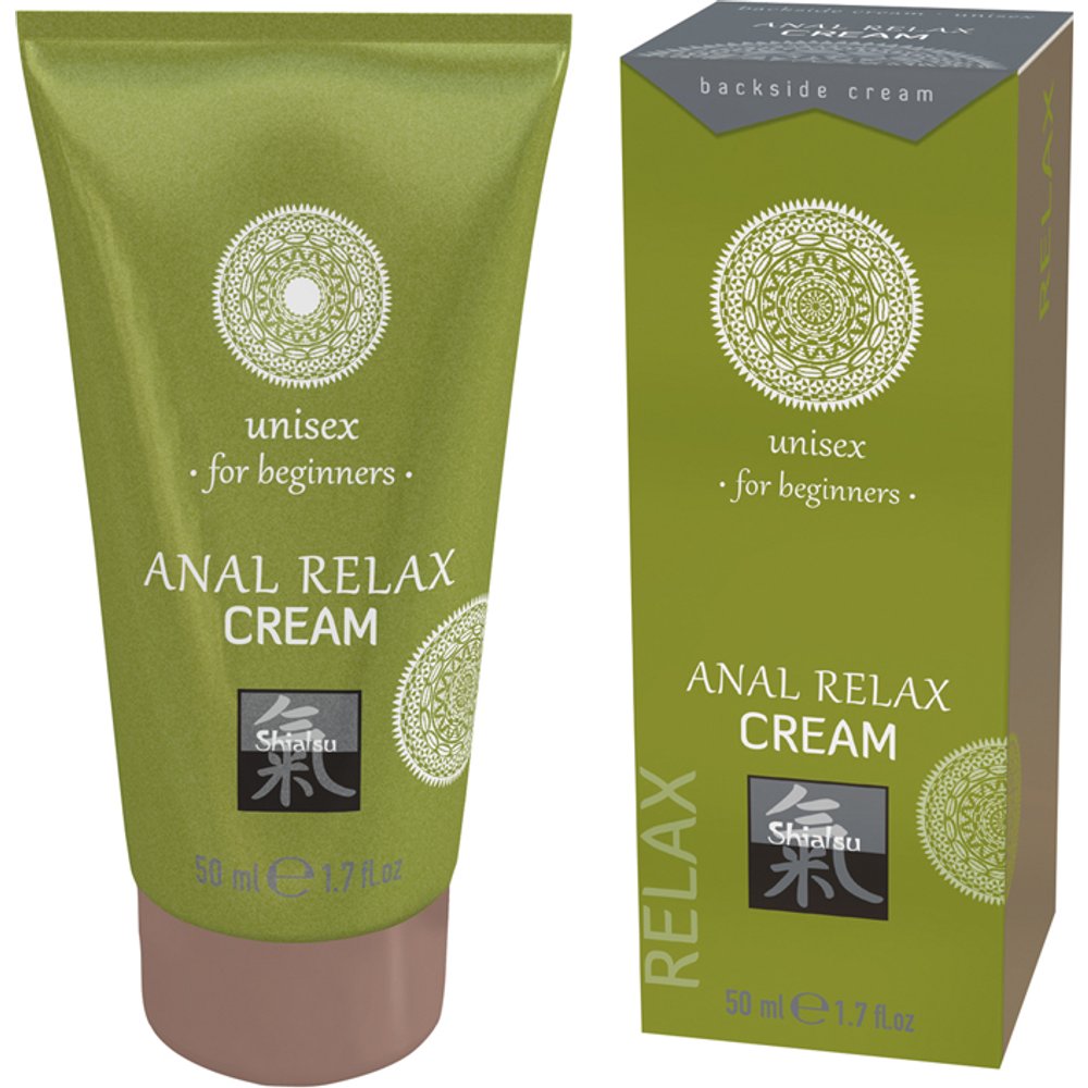 Crème relaxante anale pour débutants
