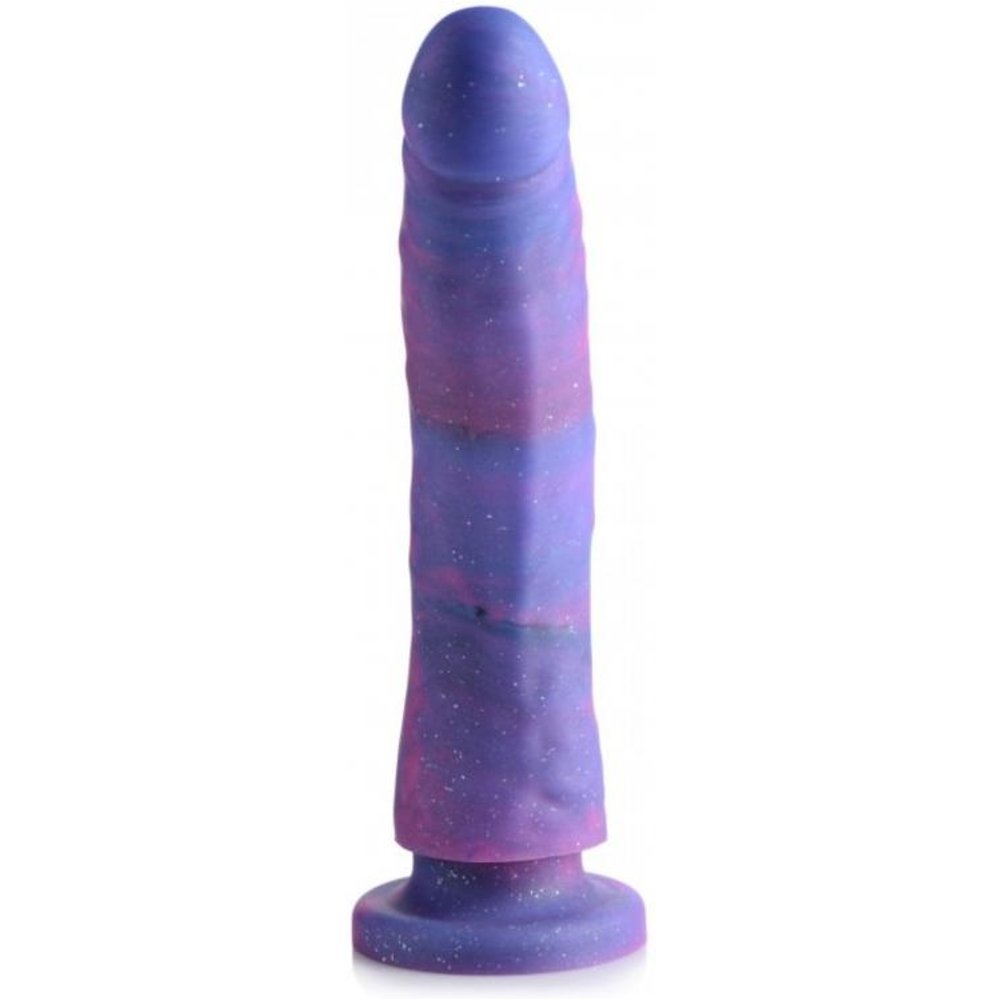 Strap U - Magic Stick Godemiché en silicone avec paillettes - 20 cm