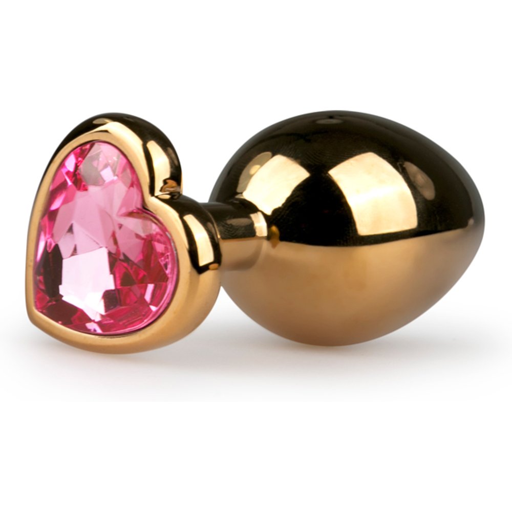 EasyToys - Plug anal métallique or - Taille M