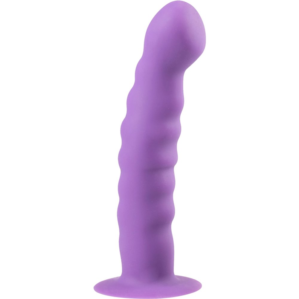EasyToys - Gode en silicone avec ventouse - Mauve