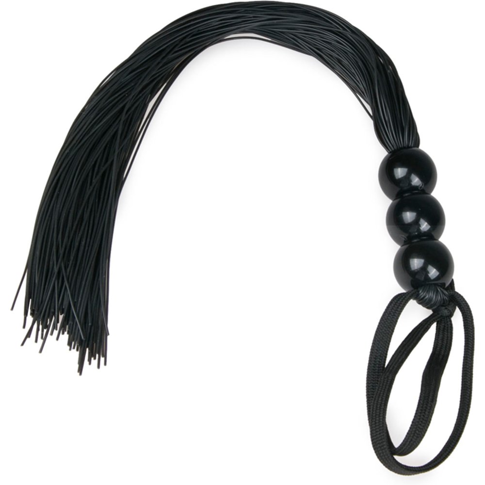 Easytoys Fetish - Fouet noir en silicone