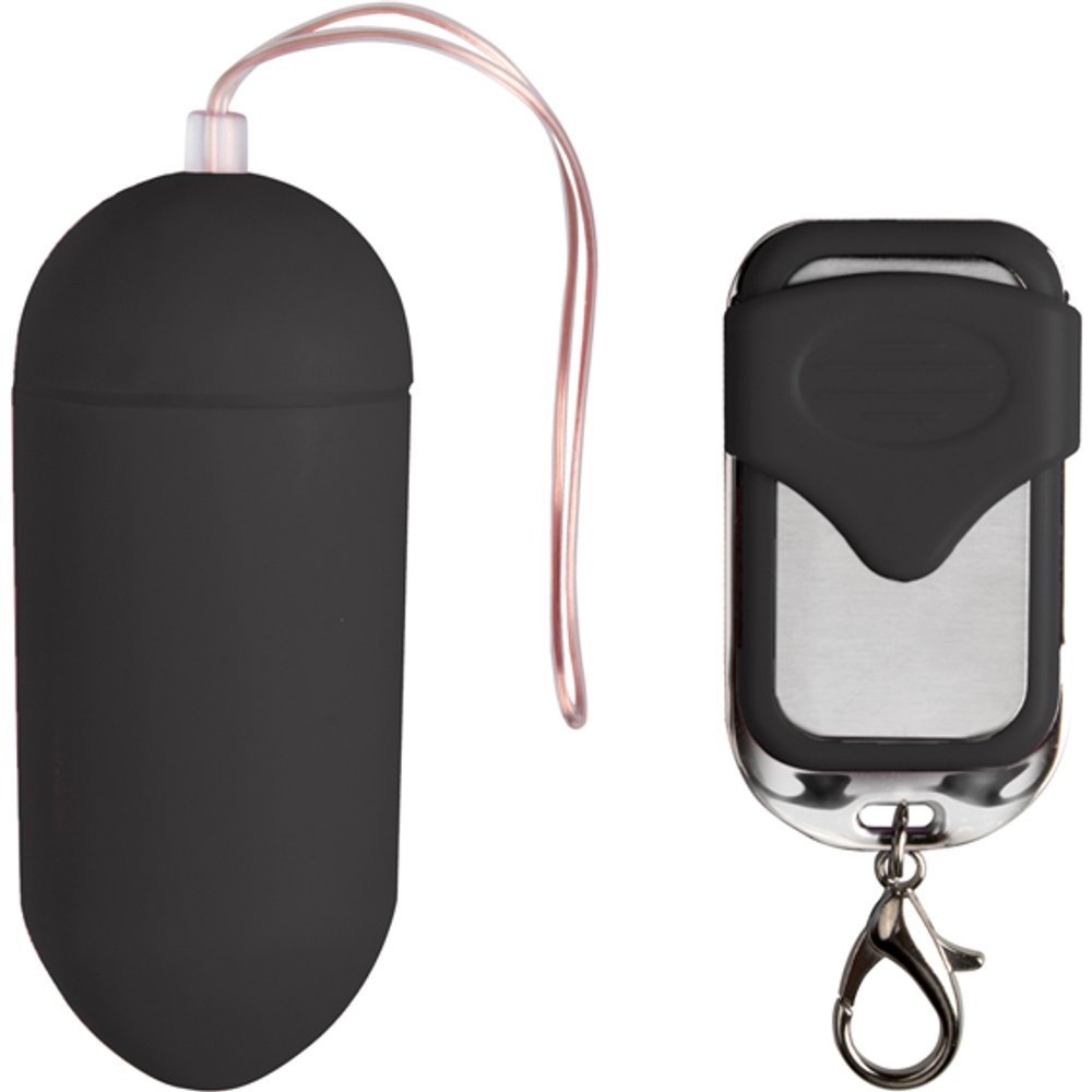 EasyToys - Œuf vibrant avec commande à distance - Noir