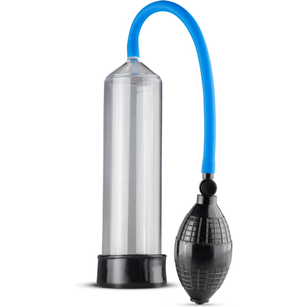 Pompe à pénis avec ballon presseur - Transparente
