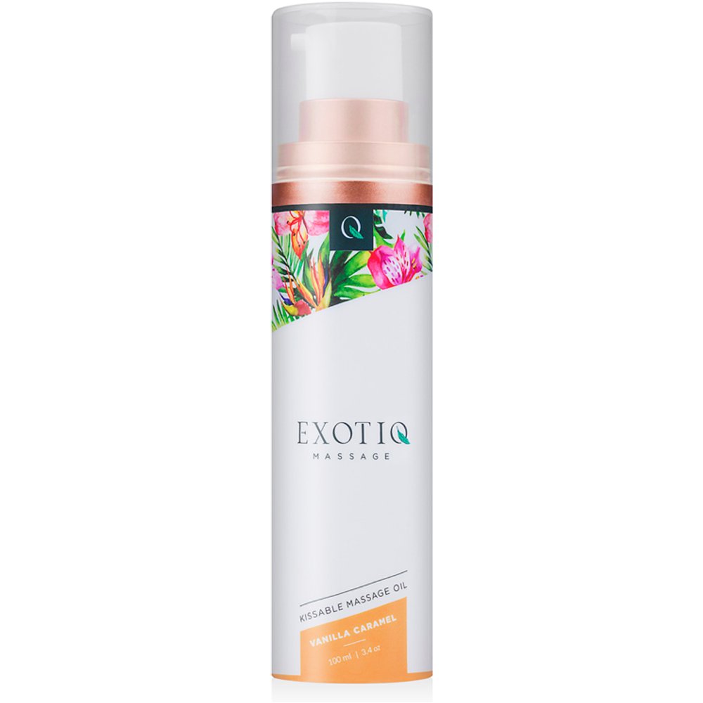 Exotiq - Huile de massage caramel à la vanille - 100 ml