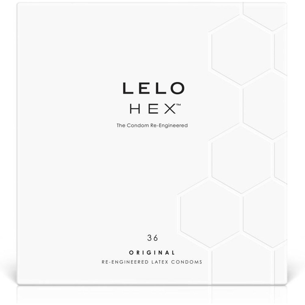 Préservatifs originaux LELO HEX - 36 préservatifs