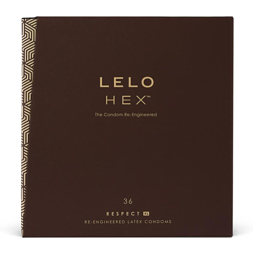 LELO HEX Respect XL - 36 Préservatifs