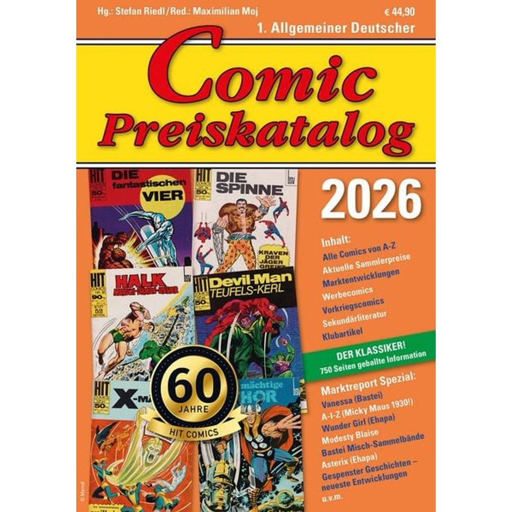 1. Allgemeiner Deutscher Comic Preiskatalog