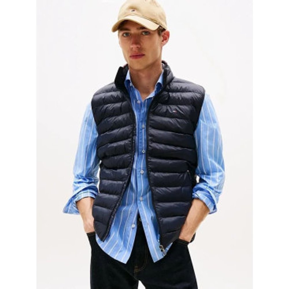 MW0MW39989 Gilet matelassé pliable (XS), Casuel, Nylon - Tommy Hilfiger - Modalova