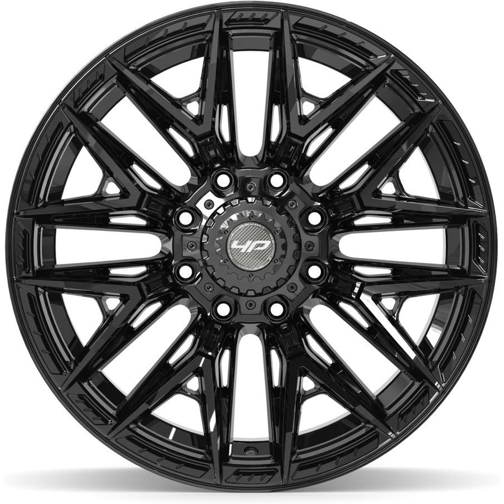 4Play Wheel 4P40 Gloss Black - 22x10 - 8x170 Bolt Pattern - -18 Offset Rims