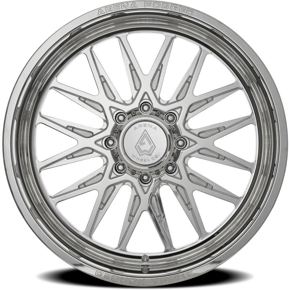 Arena Forged Wheel Thor Milled And Polished - 24x12 - 8x180 Bolt Pattern - -51 Offset Rims