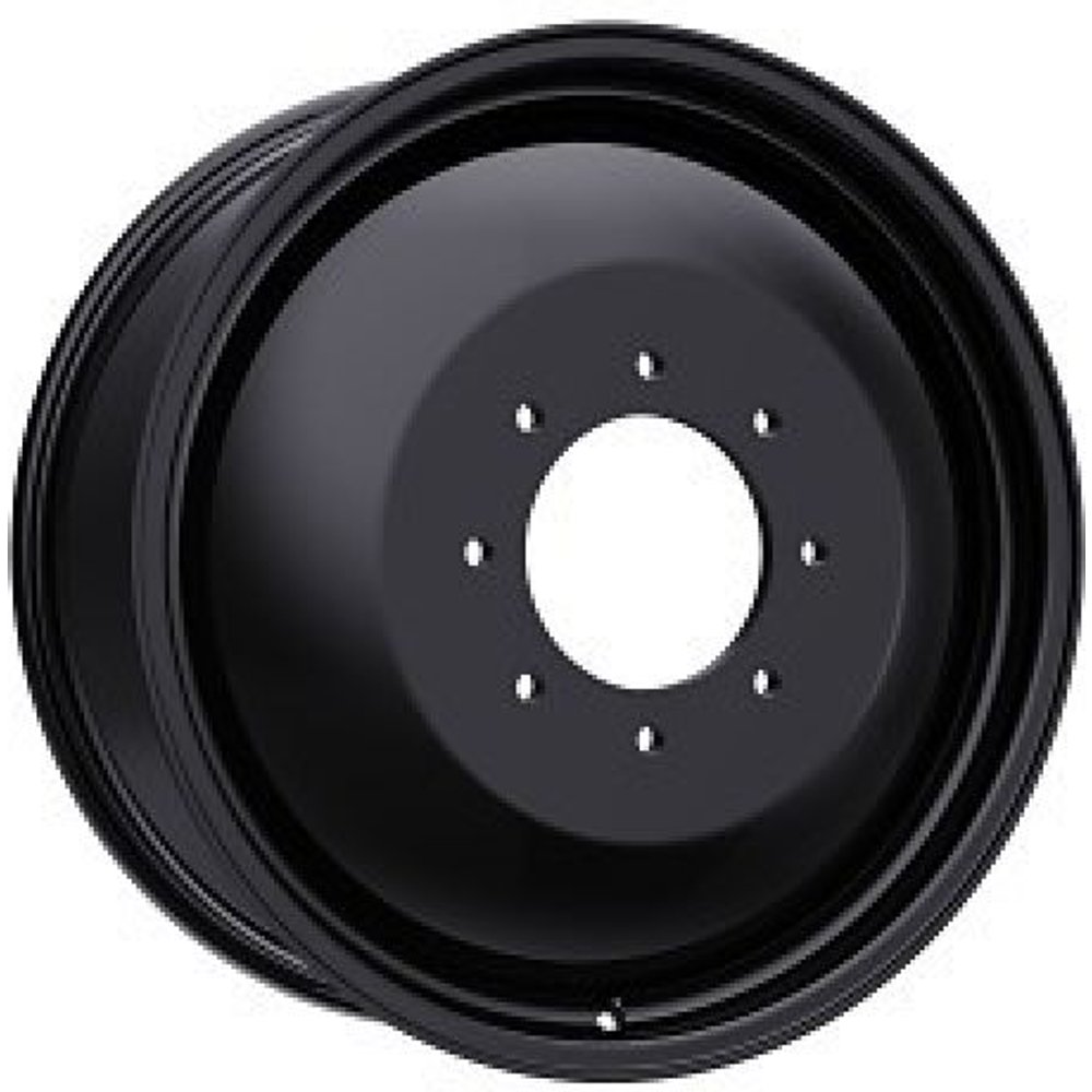 TIS Wheel 544B Dually Inner Black - 22x8.25 - 8x165.1 Bolt Pattern - 115 Offset Rims