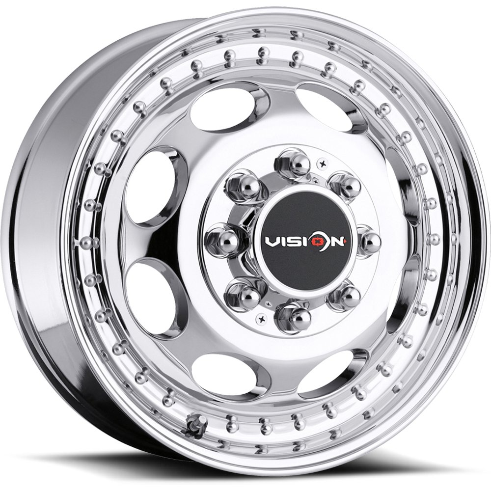 Vision HD Wheel 181 Heavy Hauler Chrome - 17x6.5 - 8x170 Bolt Pattern - -143 Offset Rims