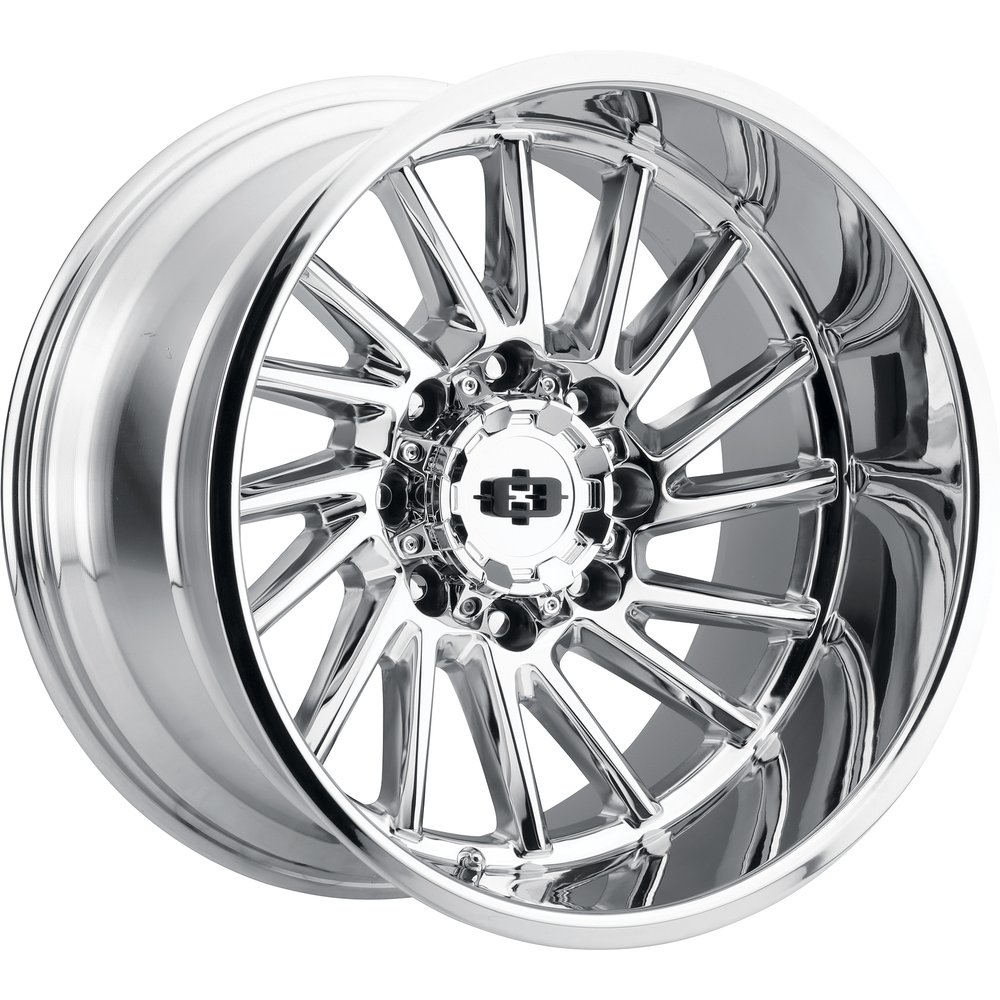 Vision Wheel 306 Rapier Chrome - 22x10 - 8x180 Bolt Pattern - -19 Offset Rims