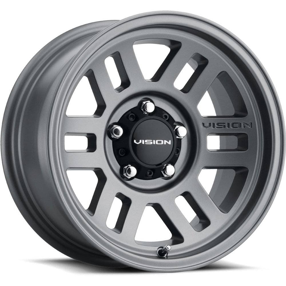 Vision Off Road Wheel 355 Manx Overland Gray - 16x8 - 8x165.1 Bolt Pattern - 0 Offset Rims