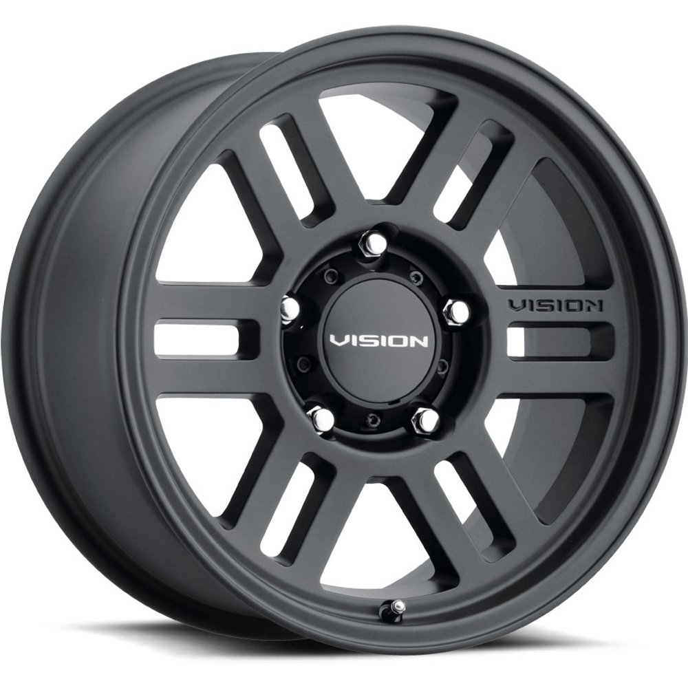 Vision Off Road Wheel 355 Manx Overland Satin Black - 17x9 - 8x170 Bolt Pattern - 12 Offset Rims