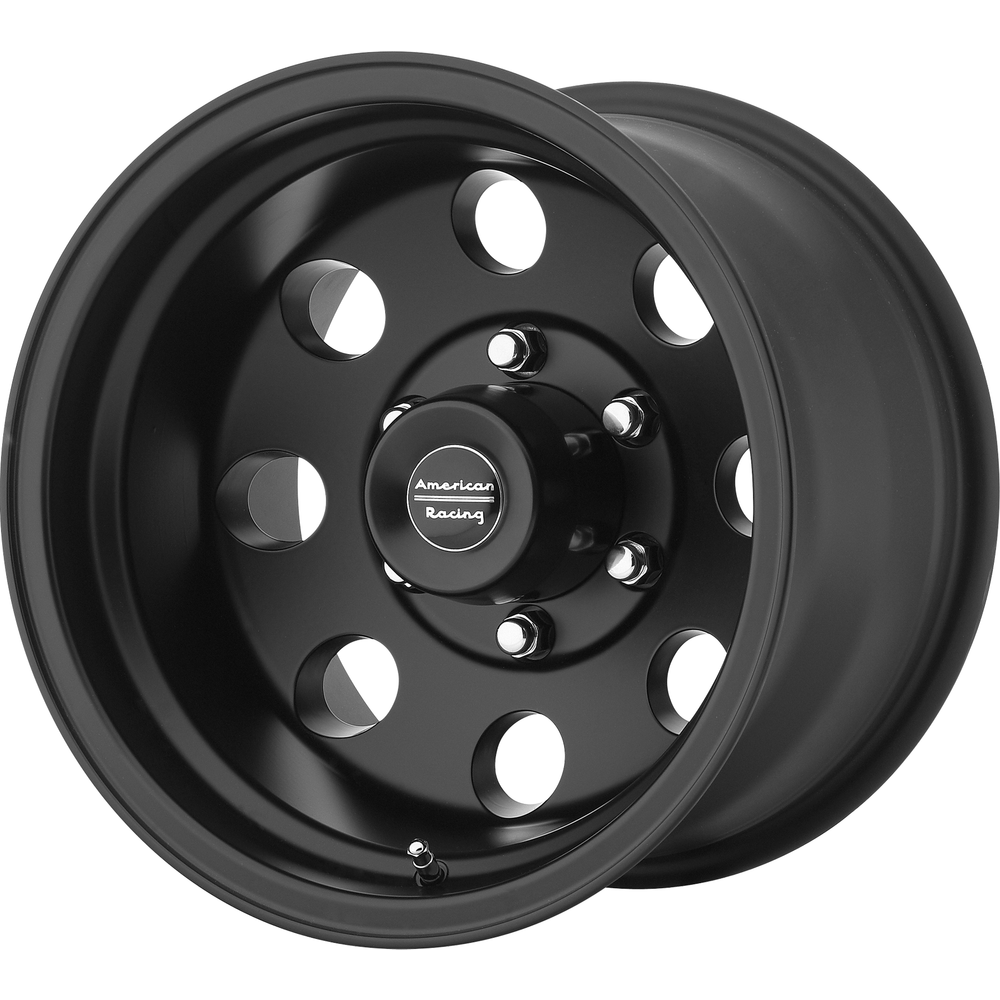 American Racing Wheel AR172 BAJA Satin Black - 16x8 - 8x165.1 Bolt Pattern - 0 Offset Rims