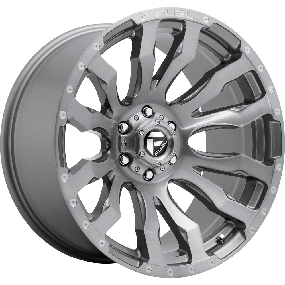 Fuel Wheel D693 BLITZ Platinum - 20x10 - 8x170 Bolt Pattern - -18 Offset Rims