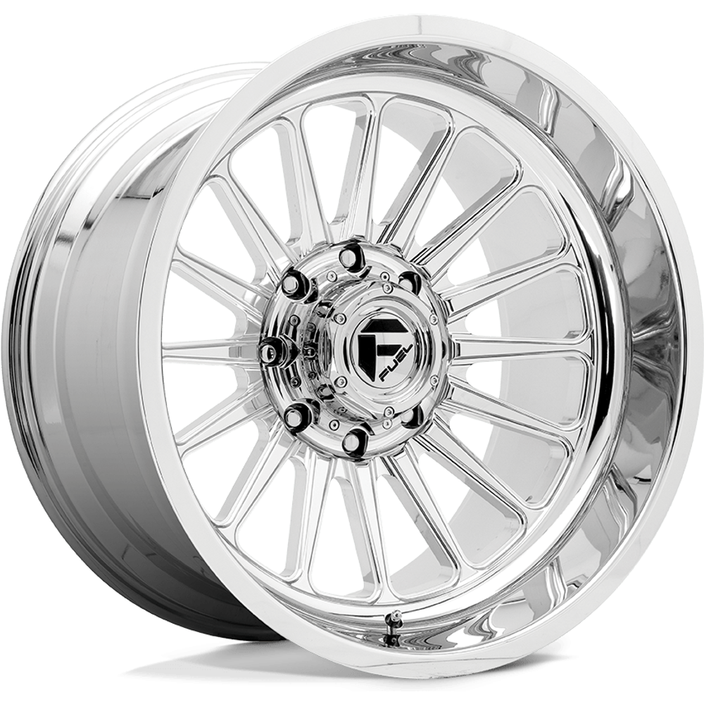 Fuel Forged Wheel DC75 FFC75 Polished - 26x14 - 8x180 Bolt Pattern - -76 Offset Rims