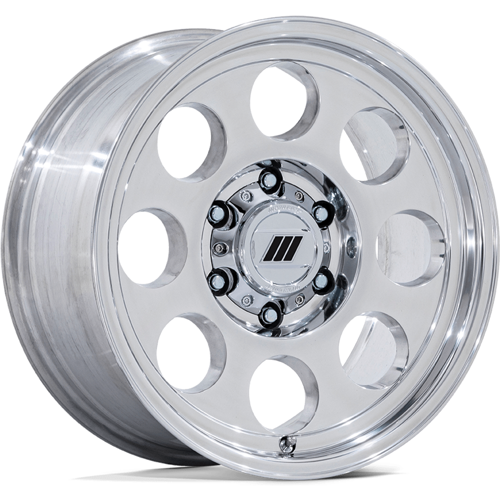 Pro Comp Wheel PA201 HERITAGE Polished - 17x8 - 8x180 Bolt Pattern - 0 Offset Rims