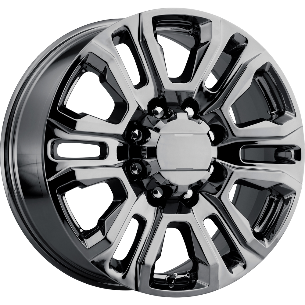 Performance Replicas Wheel PR207 Black Chrome - 20x8.5 - 8x165.1 Bolt Pattern - 15 Offset Rims