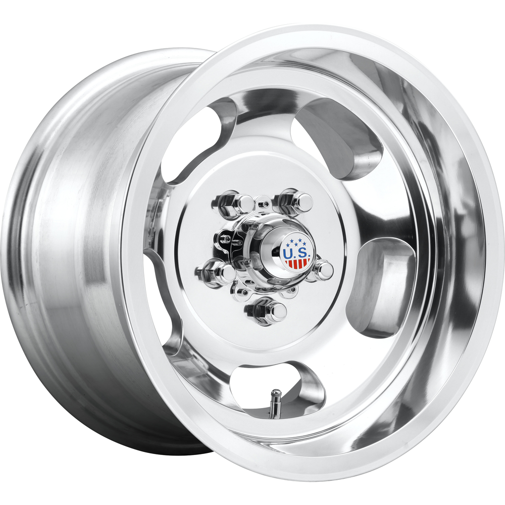 US Mag Wheel U101 INDY Polished - 17x10 - 8x165.1 Bolt Pattern - -25 Offset Rims