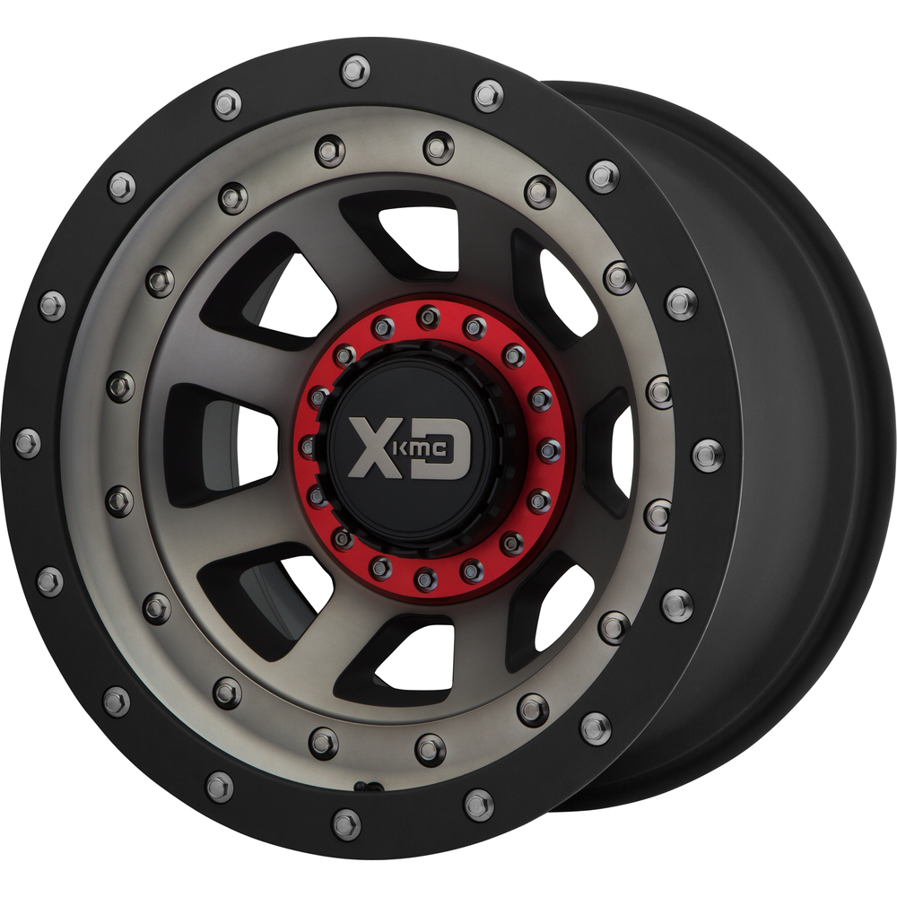 XD Series Wheel XD137 FMJ Satin Black W/ Dark Tint - 20x10 - 8x165.1 Bolt Pattern - -18 Offset Rims