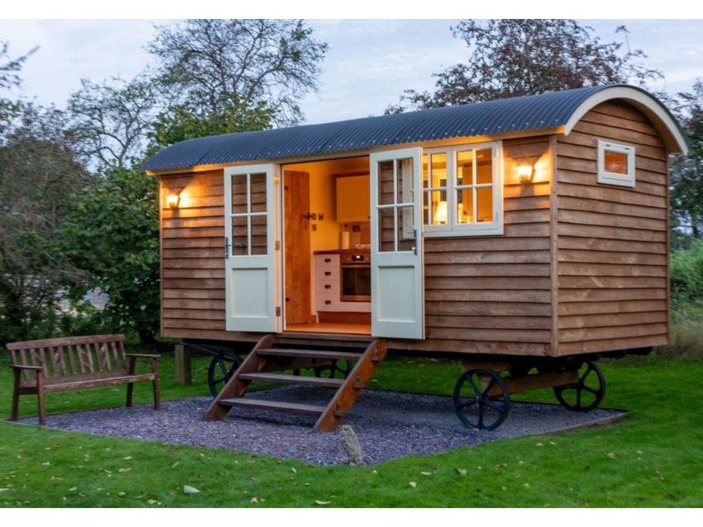 Shepherds Hut at Snowdon Farm
