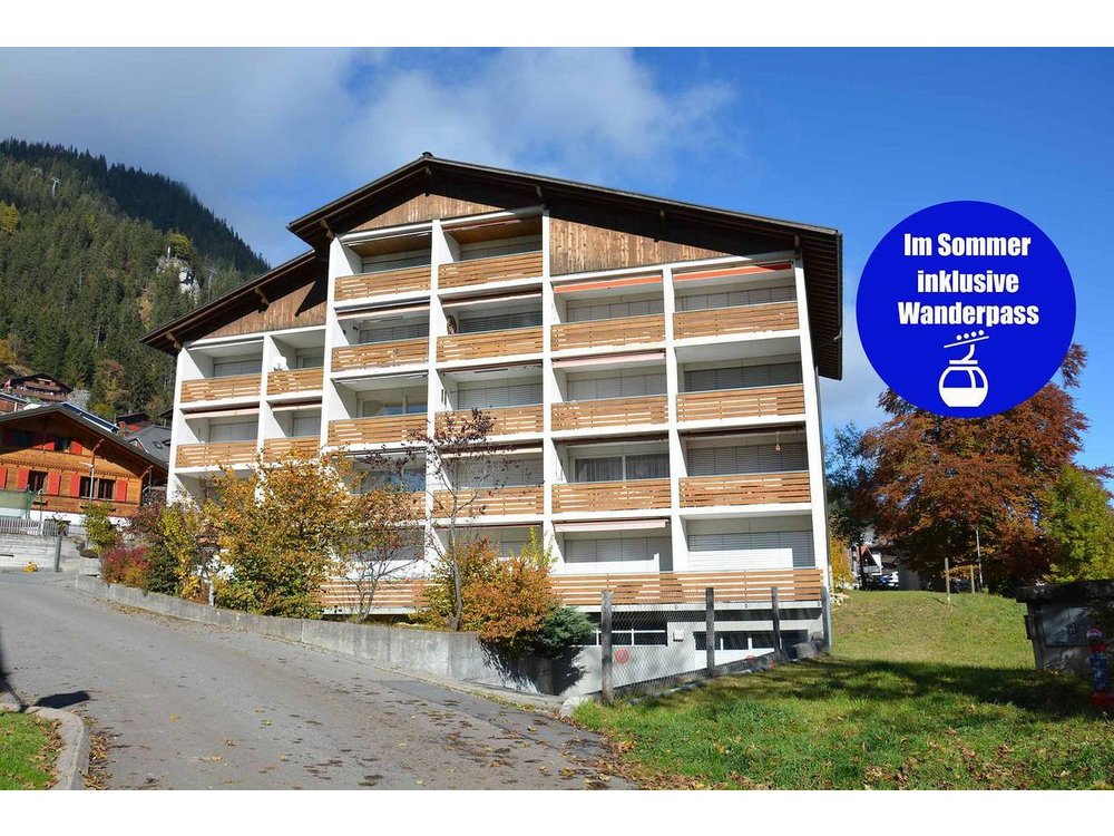 Holiday apartment in Adelboden from £87 per night