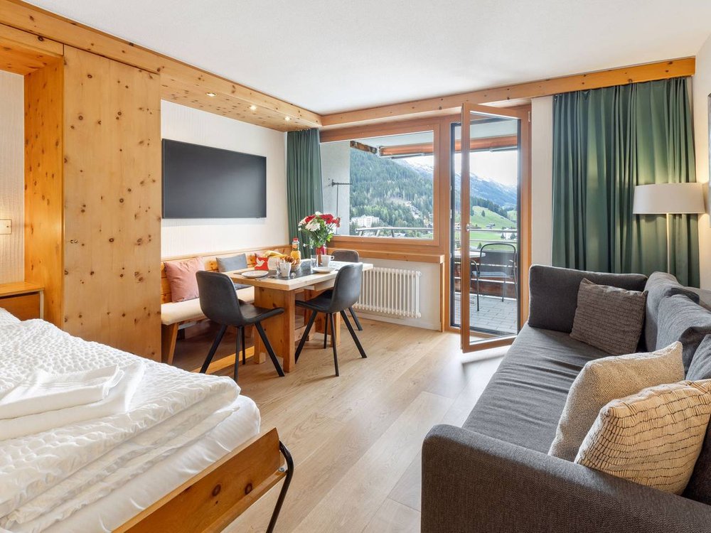 Holiday apartment in Davos from £126 per night