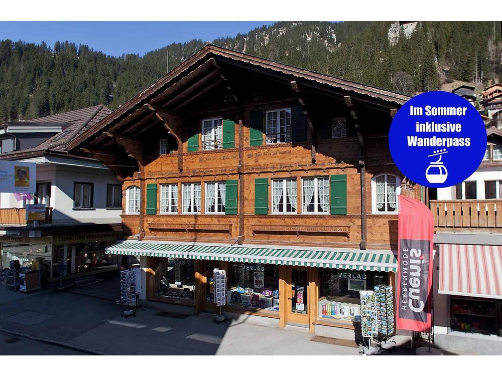 Holiday apartment in Adelboden from £124 per night