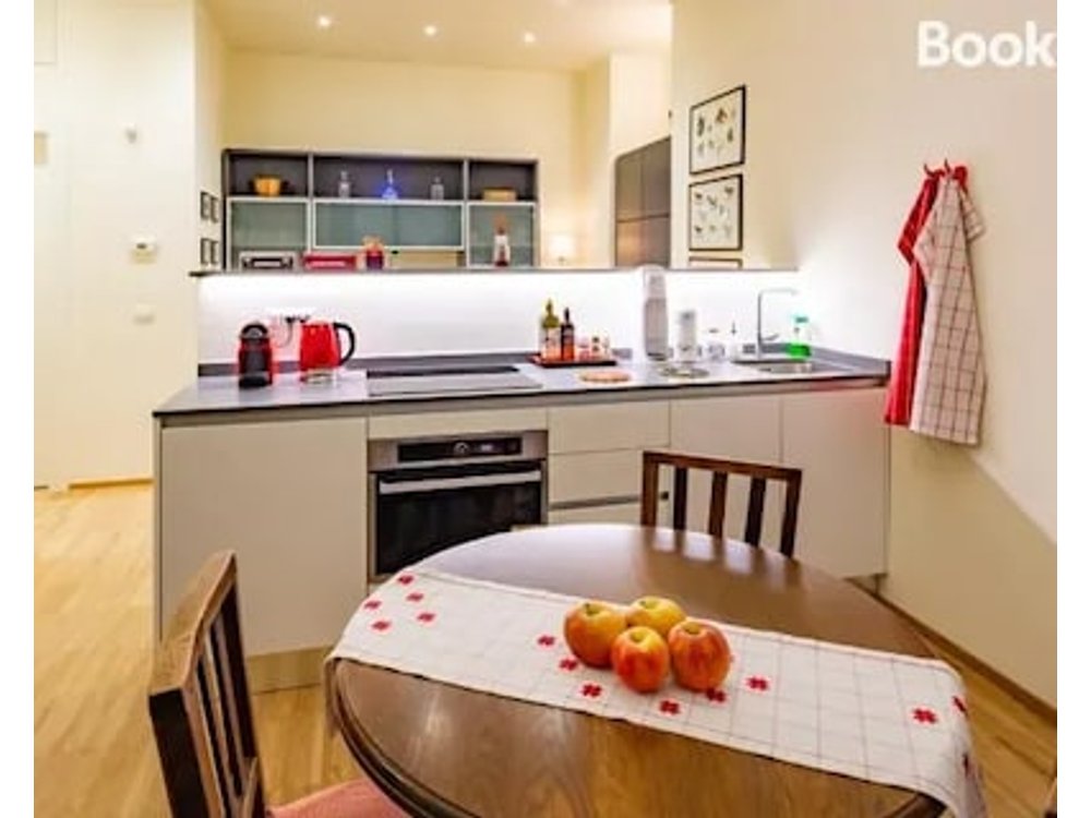 The Colored House: Studio Apartment With Relaxation Area And Sauna