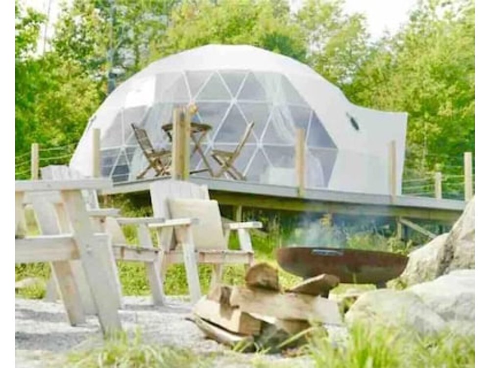 Come Spring Farm Glamping Dome 2
