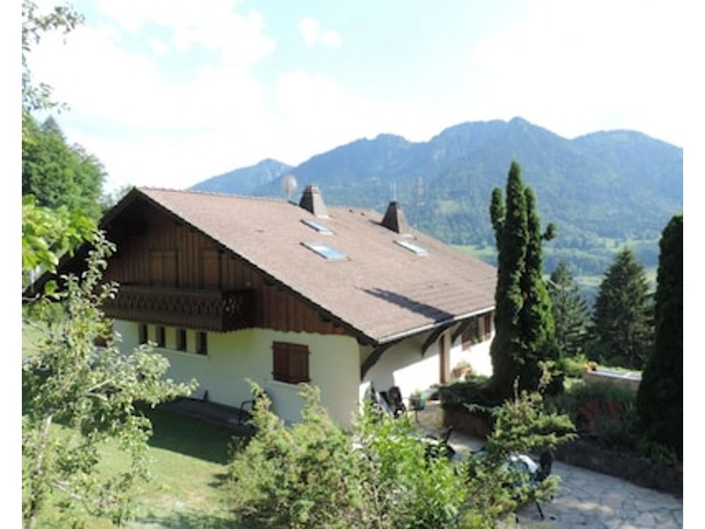 Cottage Gîte Chevenoz With Mountain View Private Terrace & Balcony