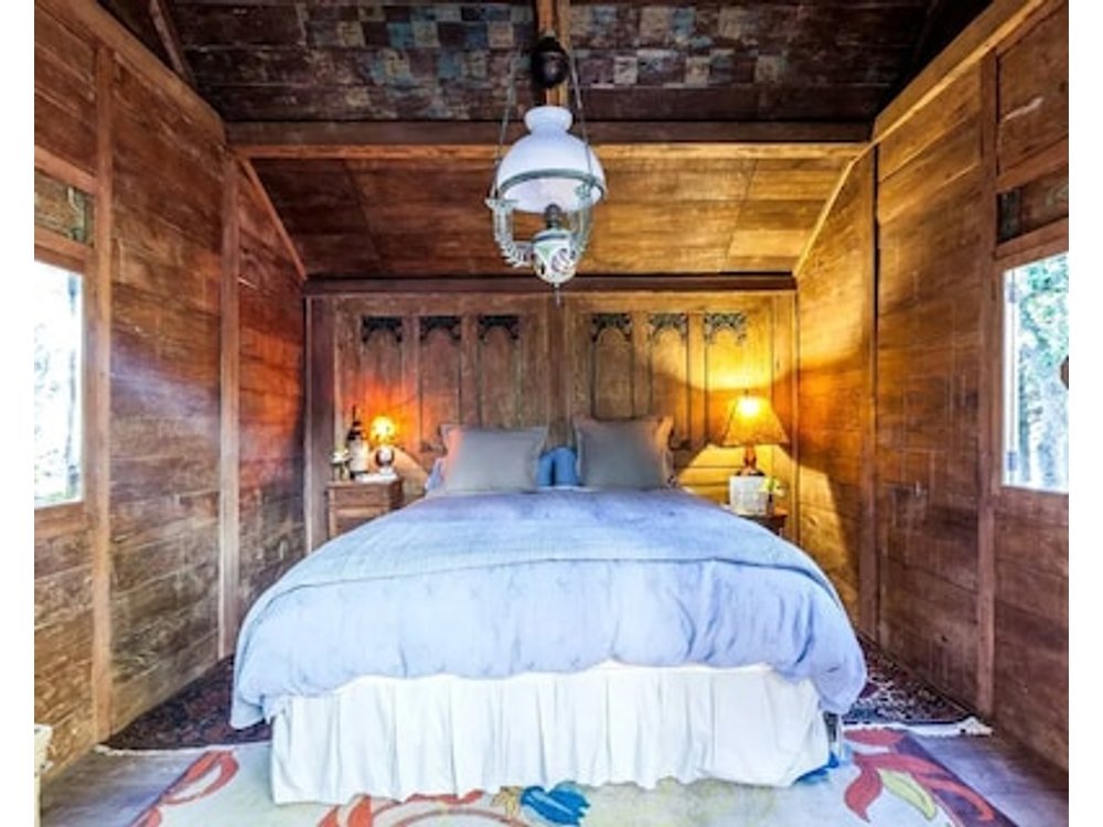 Antique Indonesian Teakwood Cottage for a Romantic Getaway in Petaluma California