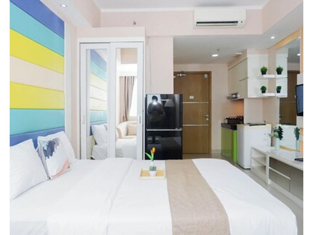 Enjoy Restful Living In Studio Room At Apartment Oasis Cikarang