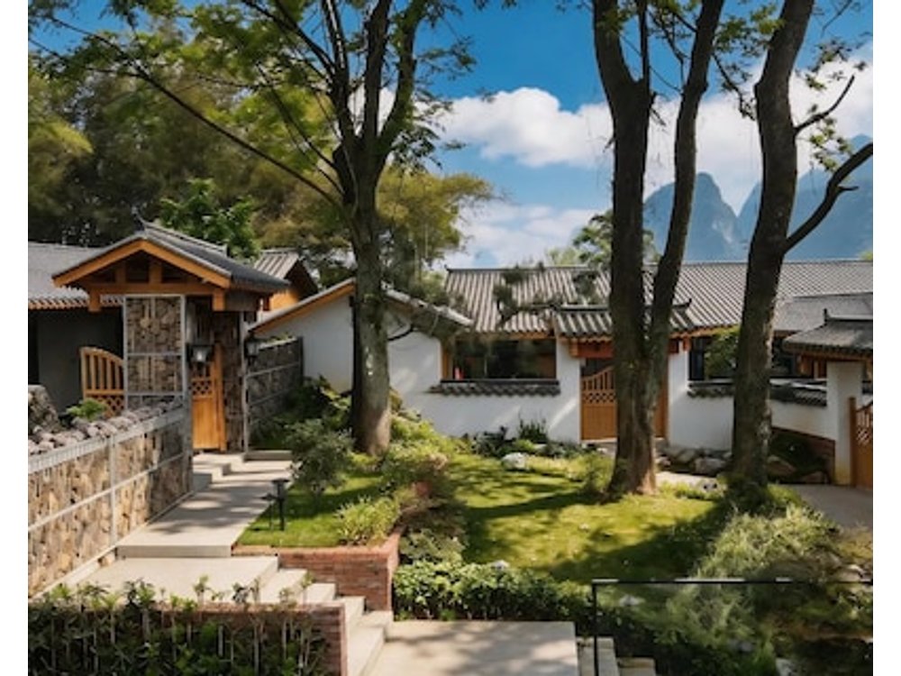 The First Glimpse Karst Villas - Impression Liusan Jie - Neo-Chinese Courtyard Design & Personal Soaking Tubs - Infinity Pool & a Single Secluded Pool