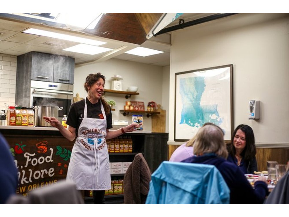 New Orleans Demonstration Cooking Class with Meal